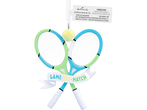 Hallmark Tennis Christmas Ornament