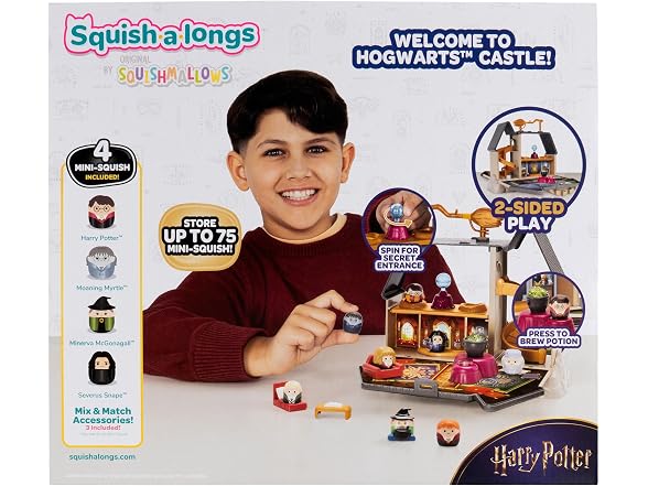 Squish-a-longs “Harry Potter” Hogwarts Castle Playset