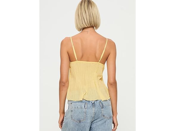 Princess Polly Plunging Pleat Top