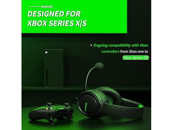 BINNUNE Gaming Headset with Mic