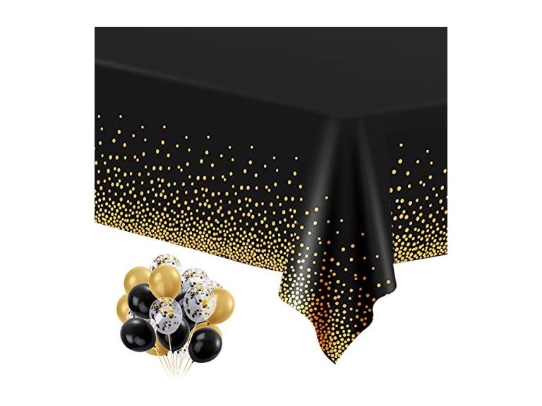6 Pack Party Table Cloths & 30 Balloons