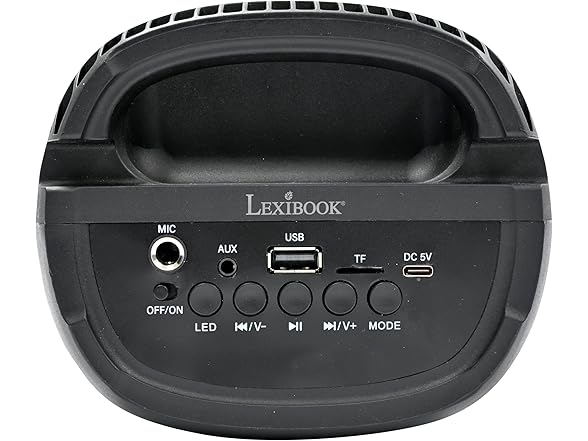 LEXiBOOK iParty Portable Bluetooth Speaker