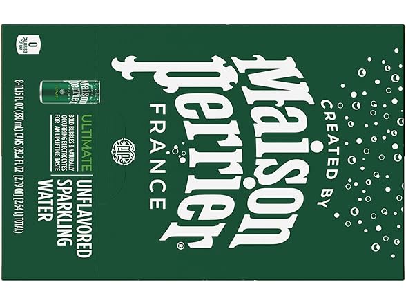 8CT Maison Perrier Ultimate Sparkling Water, 11.15 oz.