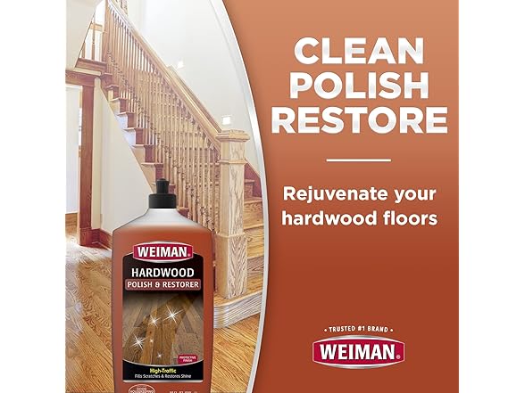 Weiman Wood Floor Polish and Restorer - 32 Ounce
