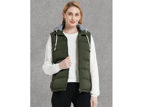 Zshow Women (M) Quilted Winter Puffer Vest