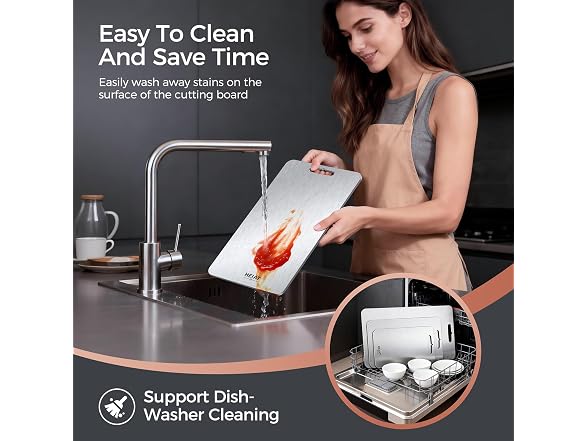 Titanium Cutting Board 3-Piece Set