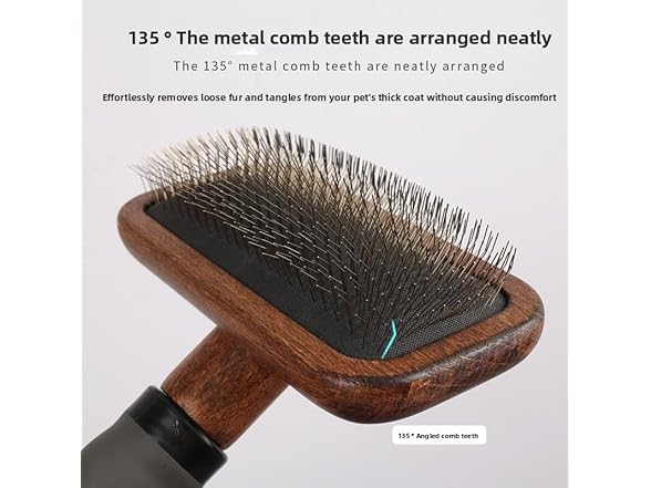 Dog grooming needle comb