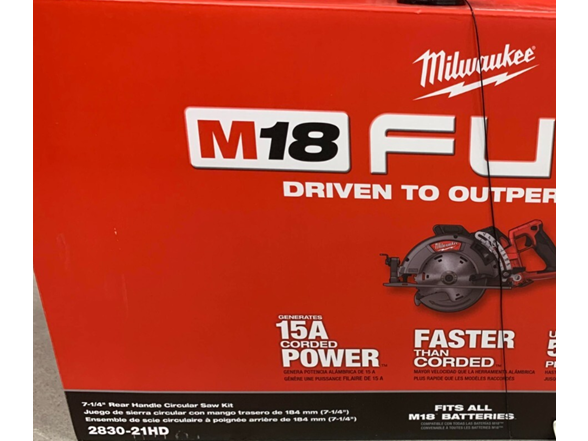 Milwaukee 2830-21HD M18 FUEL Rear Handl