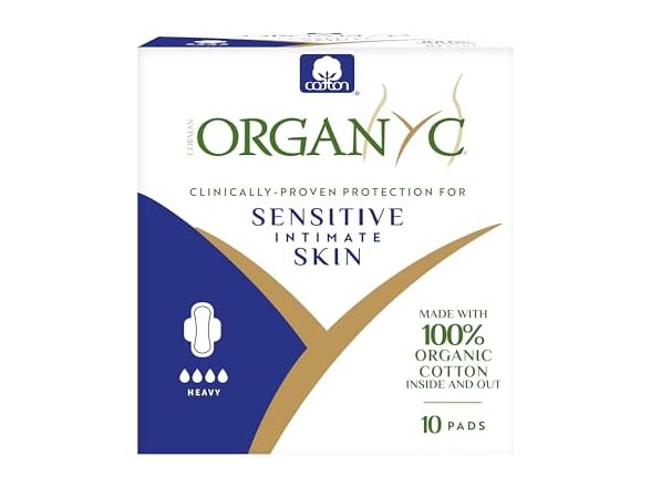 Organyc - 100% Certified Organic Cotton Feminine Pads