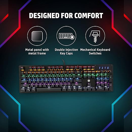 HP GK100 Mechanical Gaming Keyboard - Gallery 7