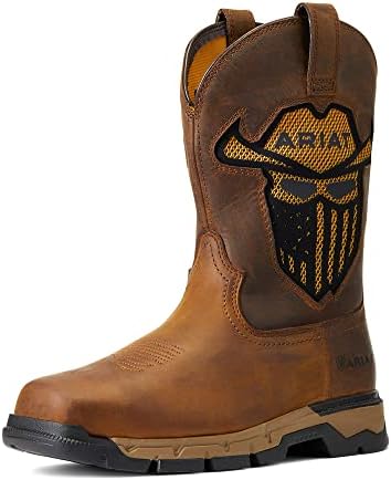 Ariat Rebar Flex Western VentTEK Incognito Work Men's Boots Dark Earth Size 11 Wide