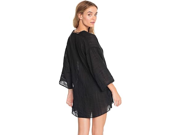 Robin Piccone Women (S) Short V-Neck Dress Black