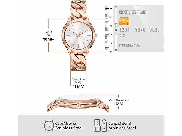 Michael Kors Women's Runway // MK7473 (Open Box)