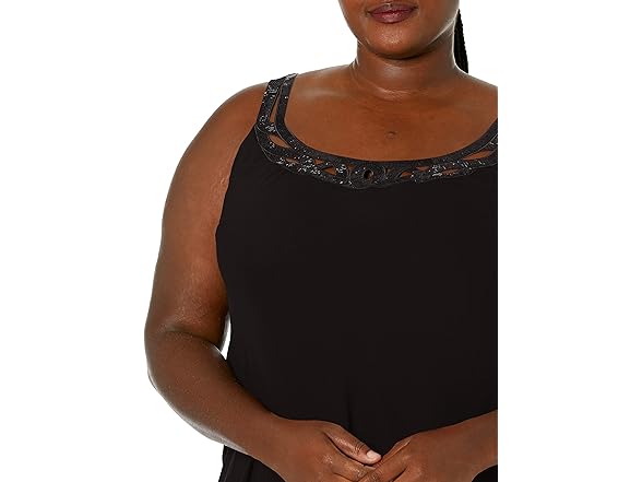 S.L. Fashions Women's Black Jacket (22P)