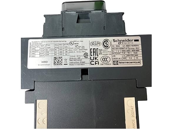 Schneider Electric IEC Magnetc Cntactr