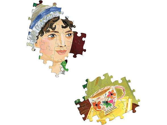 eeBoo 1000 Piece Puzzle - Jane Austen's Book Club