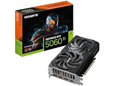 $299.99, Was $389.99, 23% Off! GIGABYTE GeForce RTX 5060 Ti WINDFORCE MAX OC 8G dealfomo