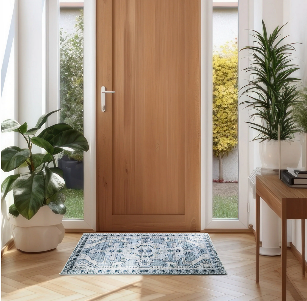 Kathy Ireland Soft Brushed Flannel Washable Accent Rug - Gallery 7