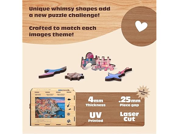 Buffalo Games - Sierra Paradise Wood Puzzle for Adults