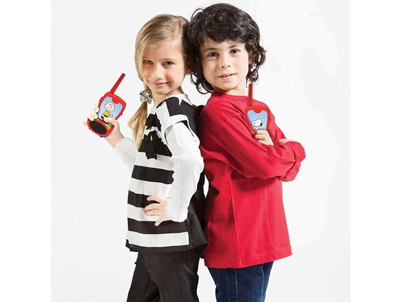 LEXiBOOK, Peanuts Snoopy Walkie‑Talkies for Kids