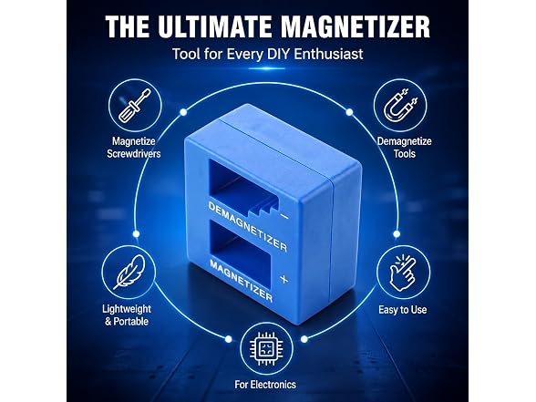 PODSJD AAP-Tool-361 2 in 1 Magnetizer