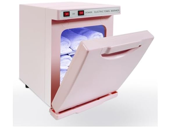 Pink Towel Warmer, 5L Thermostatic Towel Heater
