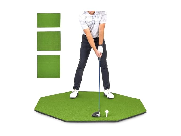 GoSports Golf Hitting Mat - PRO 5 x 5 ft - Gallery 10