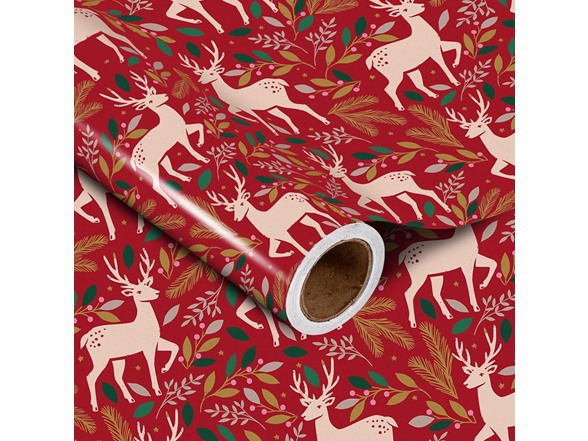 Red Reindeer & Leaf
