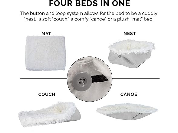 Furhaven Self-Warming Pet Bed, Small