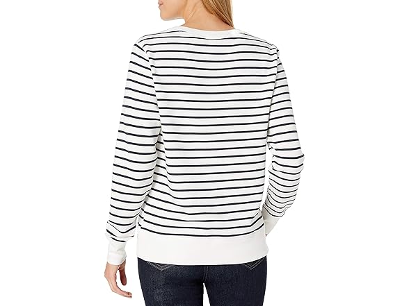 AE Womens Fleece Crewneck LS Pullover