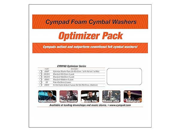 Cympad Optimizer Foam Cymbal Washers