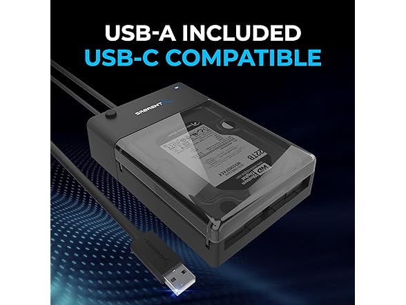 USB 3.0 to SATA Lay-Flat Docking Station