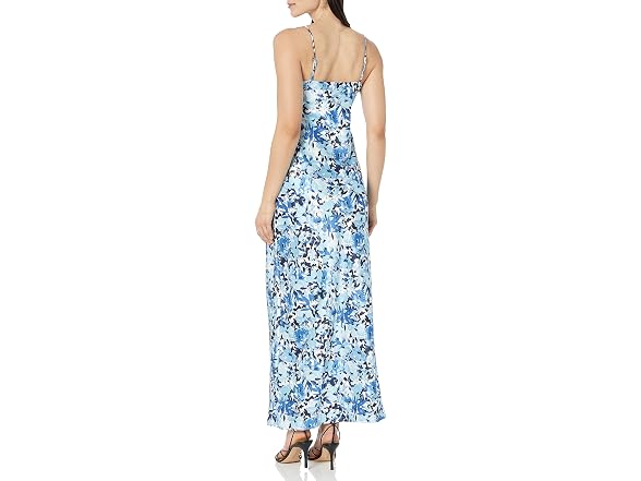 The Drop Shelby Tie-Up Cutout Slip Dress