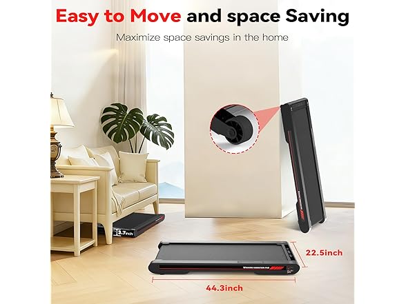 Sperax 3-in-1 Walking Treadmill | 10% Incline