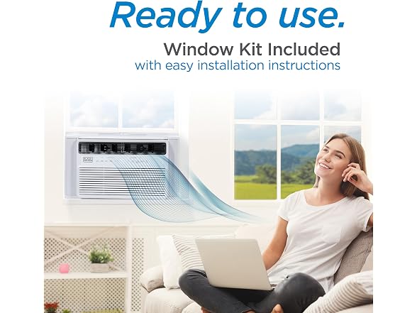BLACK+DECKER BD10NWES 10000 BTU Window AC