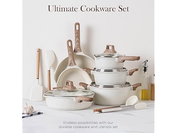 Country Kitchen Pots and Pans Set Nonstick