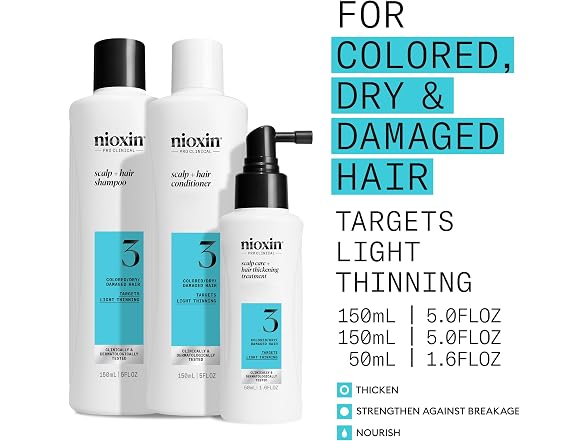 Thickening Colored, Dry & Dama