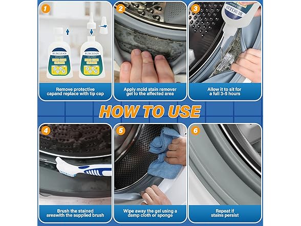 BUBCLEAN Home Stain Remover Gel Cleaner