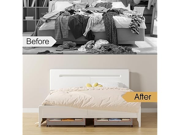 Grey 4 Pck Under the Bed Storage