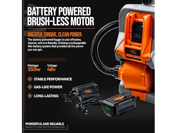 SuperHandy ULV Fogger Cordless Backpack