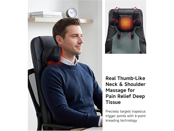 Heated Chair Back Massager