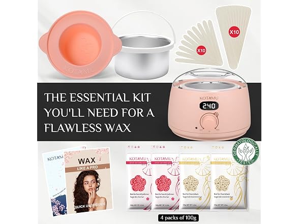 KOTAMU | Waxing Kit for Women & Men