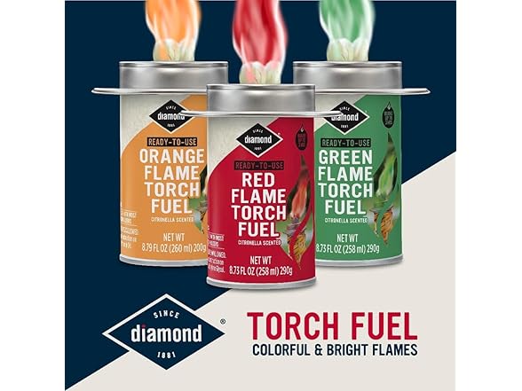 Diamond® Red Flame Torch Fuel 4Pk