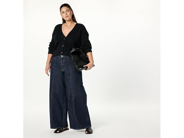 $8.99, Was $54.90, 83% Off! The Drop Women Sari Cropped Button-front Cardigan dealfomo