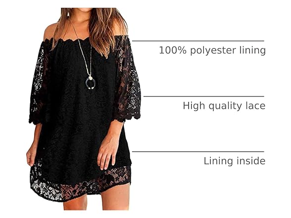 Miholl Women (XL) Sexy Dresses Off Shoulder Dress