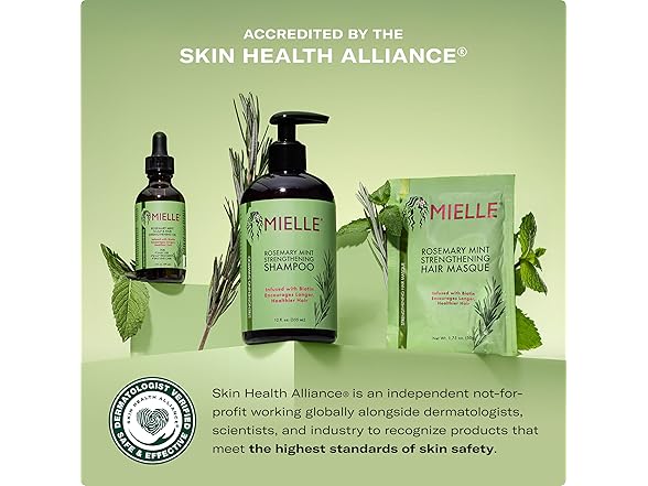 (2 Pack) Mielle Organics Rosemary & Mint Hair Oil