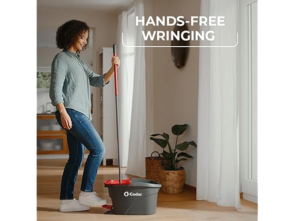 O-Cedar EasyWring Microfiber Spin Mop