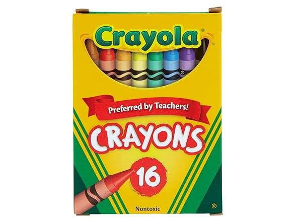 Crayola Crayons for Kids, School Supplies, 16 Count