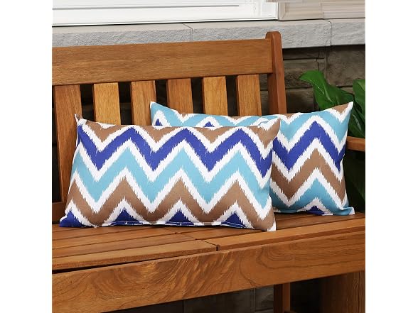 Sunnydaze Decor SNR-130 2 Covers 12x20 Chevron - Gallery 4