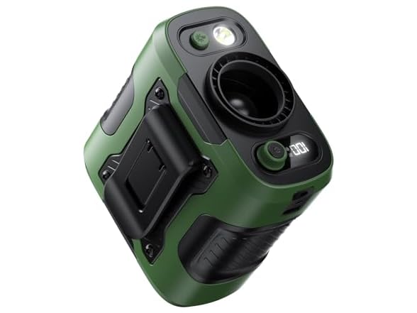 Green Clip on Waist Fan 100 Speeds